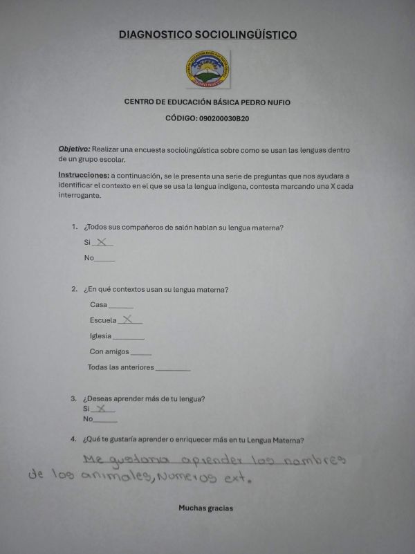 Evidencia de rosa Josefina gutierrez valle