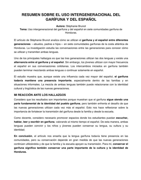 Evidencia de Waleska Michel Bernardez Lino
