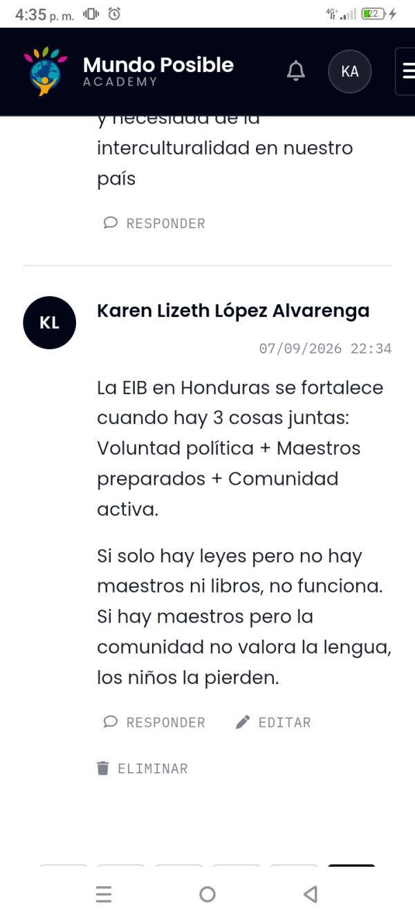 Evidencia de Karen Lizeth  López Alvarenga