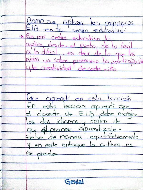 Evidencia de LESLY NINOSKA  Leymans Bismarck