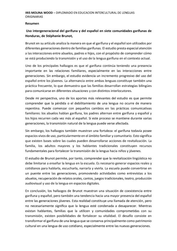 Evidencia de Iris Molina Molina Wood