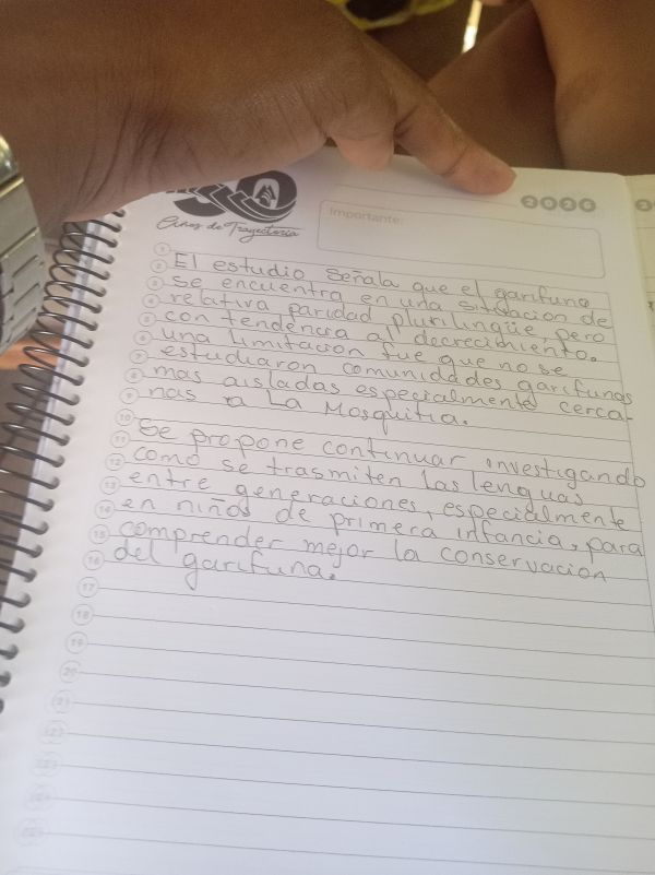 Evidencia de DIGNA ALBERTA ARRIOLA CASTILLO